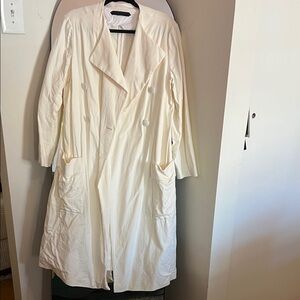Club Monaco White Collection Coat
